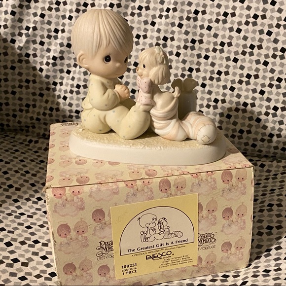 The Greatest Gift Is A Friend- Precious Moments